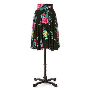 Anthropologie Paint by Number Skirt
